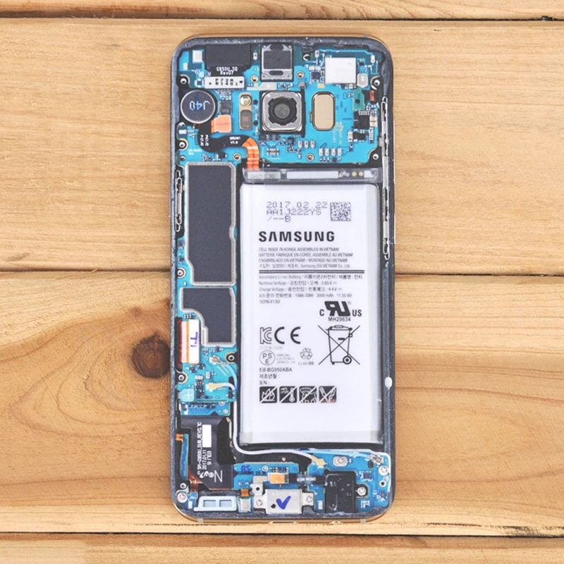 for Galaxy S9 2 шт. для samsung Galaxy Note 9, 8 чехол, наклейка на заднюю панель, текстурированная крышка, компонентный эффект, декор для samsung Galaxy S9, S8 Plus, S7 Edge - Цвет: for Galaxy S9