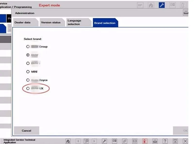 Для Bmw Icom Next с ноутбуком X201T сенсорный экран программное обеспечение Win7