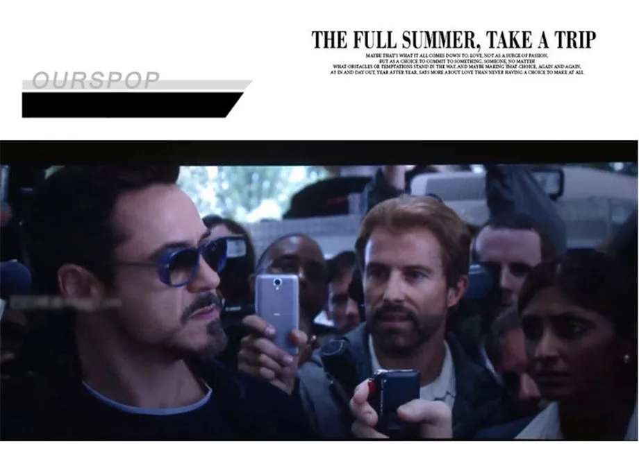 Железный человек 3 Matsuda TONY stark Солнцезащитные очки Мужские Rossi Покрытие Ретро Винтажные дизайнерские солнцезащитные очки Oculos Masculino Gafas de