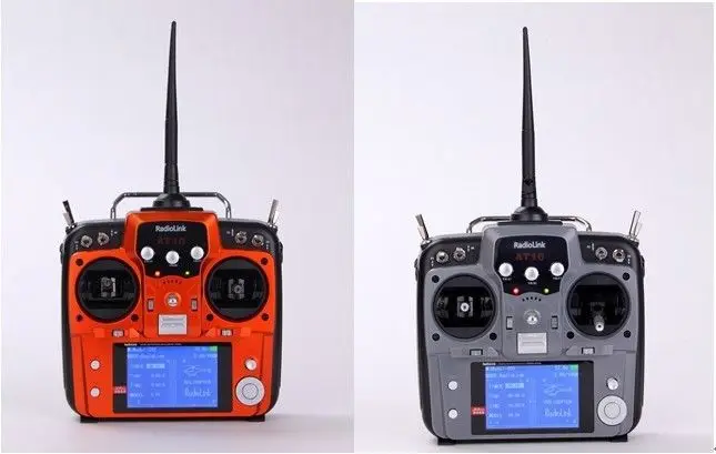 AT10 2,4G 10CH радиосистема TX& RX Диапазон 2 км FUTABA 10C для FPV много самолетов