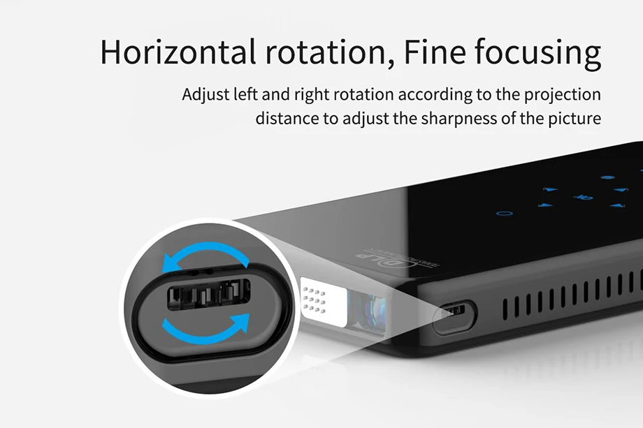 GloryStar мини X2 phonesize Hd проектор Ac3 Android Wi-Fi DLP Смарт Proyector Bluetooth Батарея встроенный беспроводной адаптер