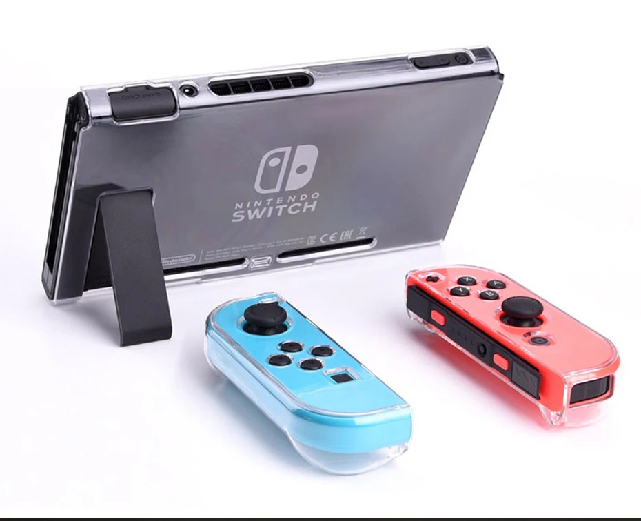 Shellnail для nintendo консоли коммутатора ТПУ/Кристалл Защитный чехол для ПК прозрачный жесткий 3 типа чехол Nintend амортизация