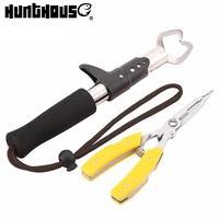 hunthouse fishing tool set fishing grip gripper line cutters fishing pliers with bag stainless steel fishing equipment