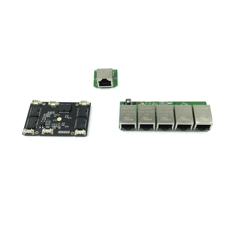 Неуправляемый 5 портов 10/100 м промышленный Ethernet коммутатор модуль PCBA плата OEM Авто
