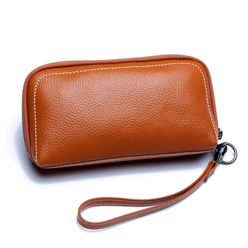 Женский клатч из натуральной кожи с отделением для карт | Багаж и сумки