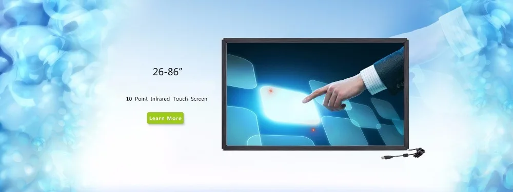 40 inch IR Multi Touch Screen Overlay Infrared Aluminum Frame | Компьютеры и офис