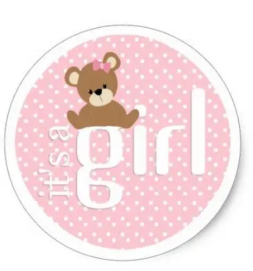 

1.5inch It's a Girl Teddy Bear