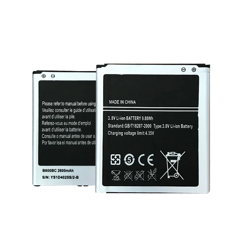 OHD 2600 мА/ч оригинал B600BU B600BE B600BC Li Ion Батарея для samsung Galaxy S4 SIV i9500 i9508 i9505 i9502 i959