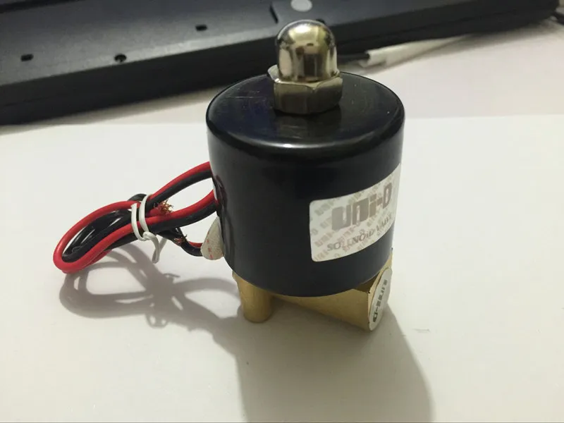 

1/4" Electric Solenoid Valve Water Air N/C Gas Water Air 2W025-08 DC12V,DC24V or AC110V AC220V