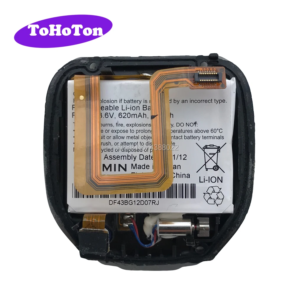 Задняя крышка с аккумулятором для Garmin Forerunner 910XT gps часы литий-ионная батарея с нижней крышкой чехол для Garmin 910xt