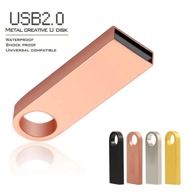 Супер мини металлическая Флешка 2019 64 ГБ карта памяти 32 Гб USB флеш накопитель 16 4 8