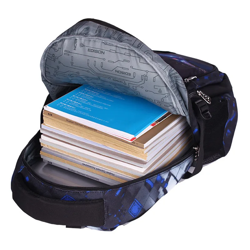 

Hot Sale Oxford Cartoon School backpack for Teenagers Boys Backpacks Printing Kids School Bags Children Schoolbags mochila