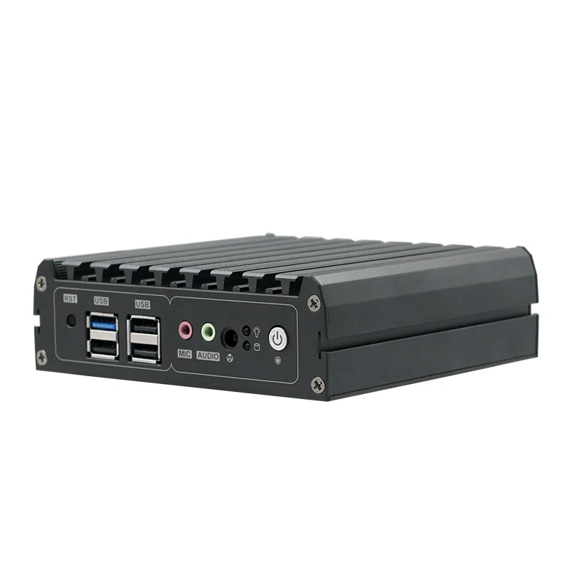 Двойной процессор lan j1800 мини ПК с DP/Mini PCie/USB портом|Мини ПК| |
