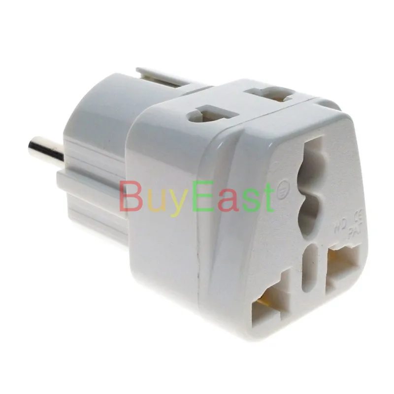 2 шт. Schuko Франция Германия Россия адаптер для путешествий выхода AC Power Plug изменить