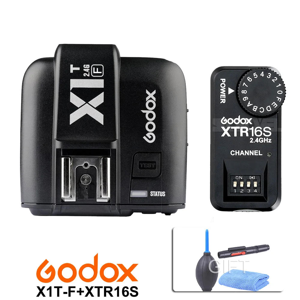 Беспроводной триггер Godox для Fujifilm + приемник вспышки V850/V860N/V860C/V850II/V860IIC/V860N/X1T F 2 4G TTL