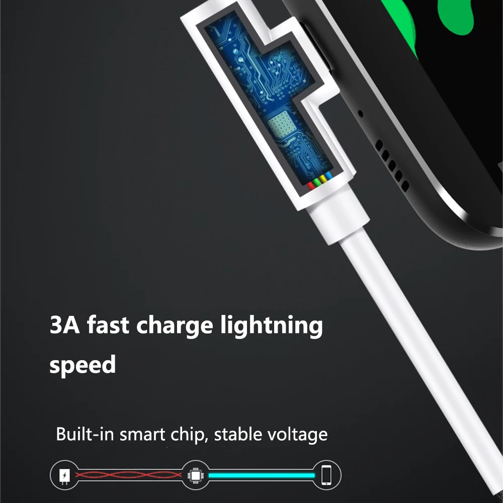 1 м USB Type C Micro 90 градусов быстрая зарядка usb c кабель L 3.0A шнур для передачи данных