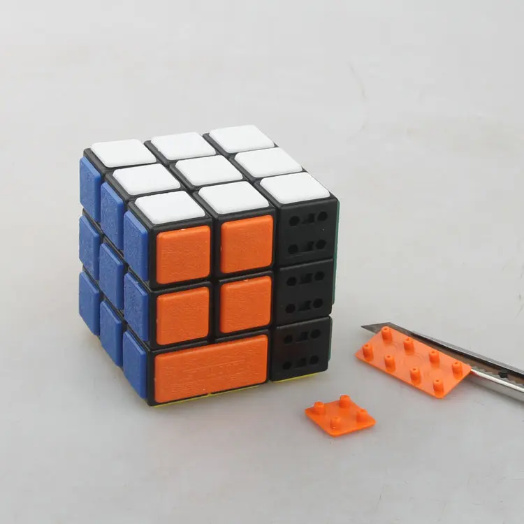 CubeTwist Би куб 3х3 черная повязка головоломка игрушка|Головоломки| |