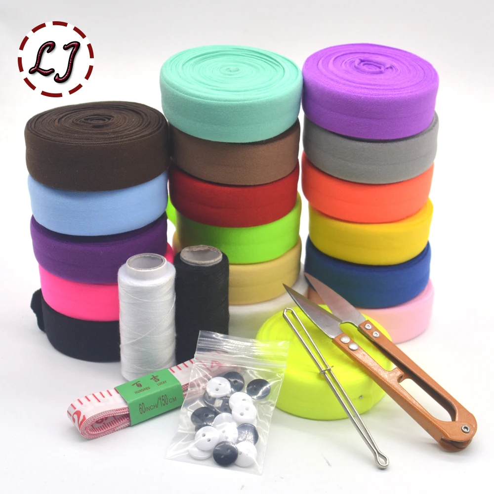 40yd/lot can choose 8 colors 20mm tape elastic brand ribbon webbing trim solid headwear handmade DIY decoration crafts 5 gifts