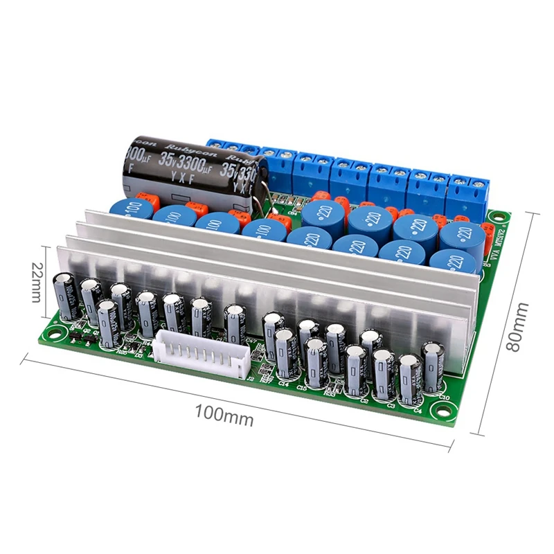 Tpa3116 усилитель аудио Плата 5 1 канальный цифровой мощности плата 50Wx4 100Wx2 Diy