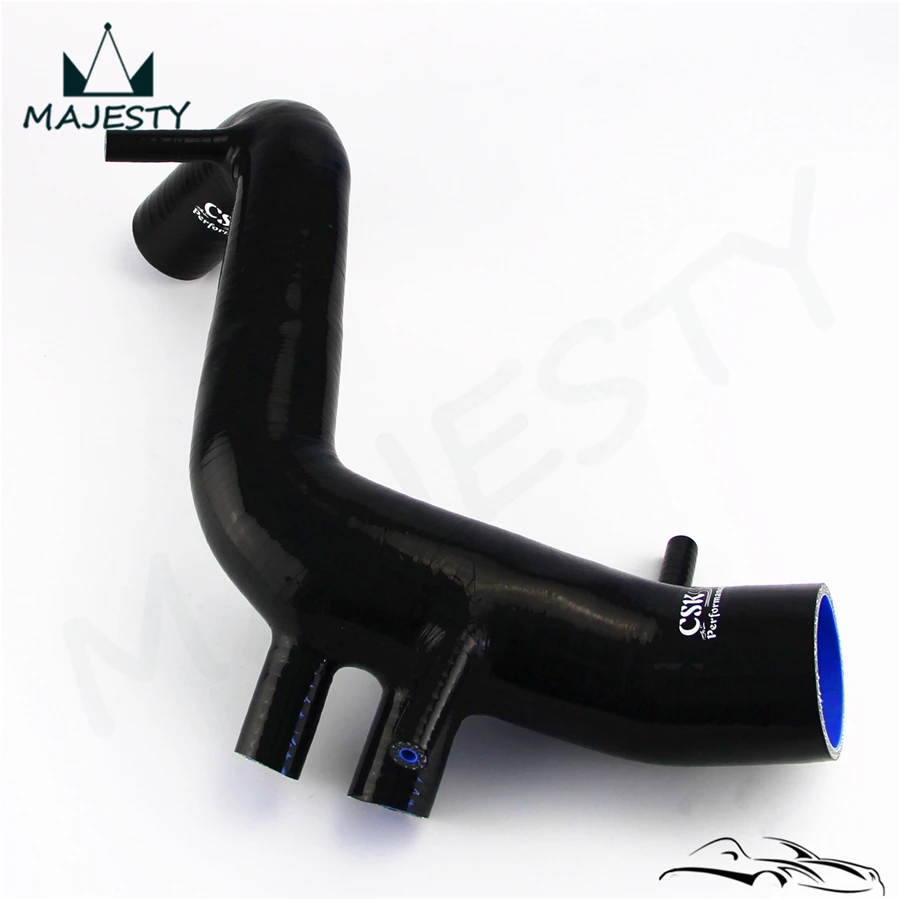 FITS For J*etta 1.8T mk4 Turbo Golf Beetle Audi TT 1.8 Silicone Intake Inlet Pipe Hose Black/Red | Автомобили и мотоциклы