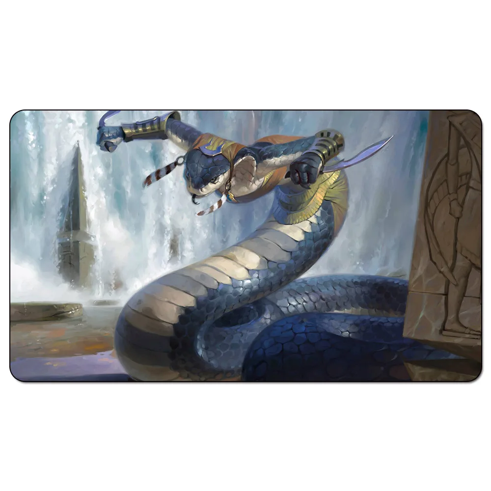Волшебная коллекционная карточка игры игровой коврик: Tah-Crop Skirmisher MtG art playмат для коллекционная карточка игры 60 см x 35 см(2" x 14") Размер