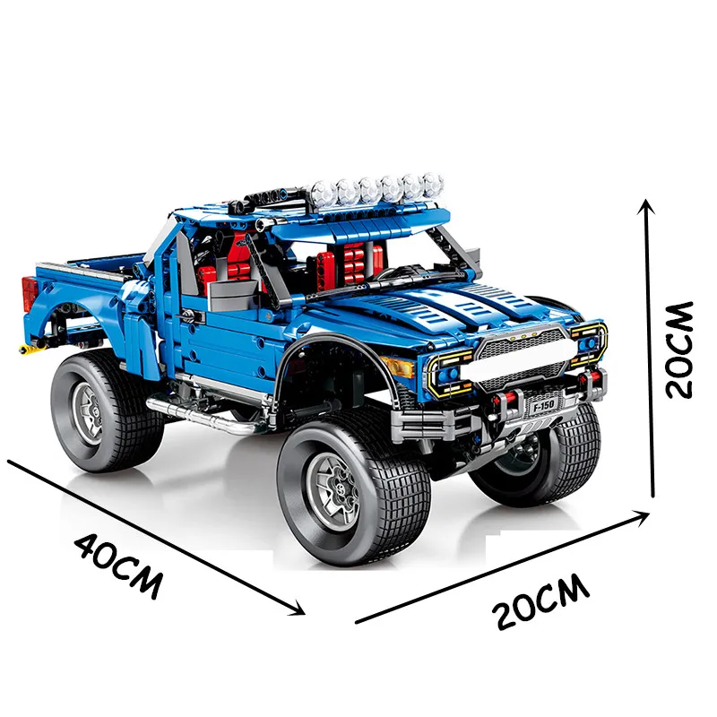Science and Technic серия Sembo F 150 гоночный пикап развивающие строительные блоки игрушки