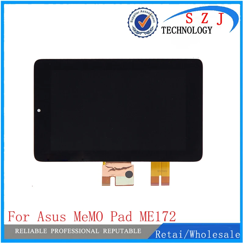 

New 7 inch For ASUS Memo Pad Tablet ME172V ME172 K0W Touch Screen digitizer with LCD display Free Shipping