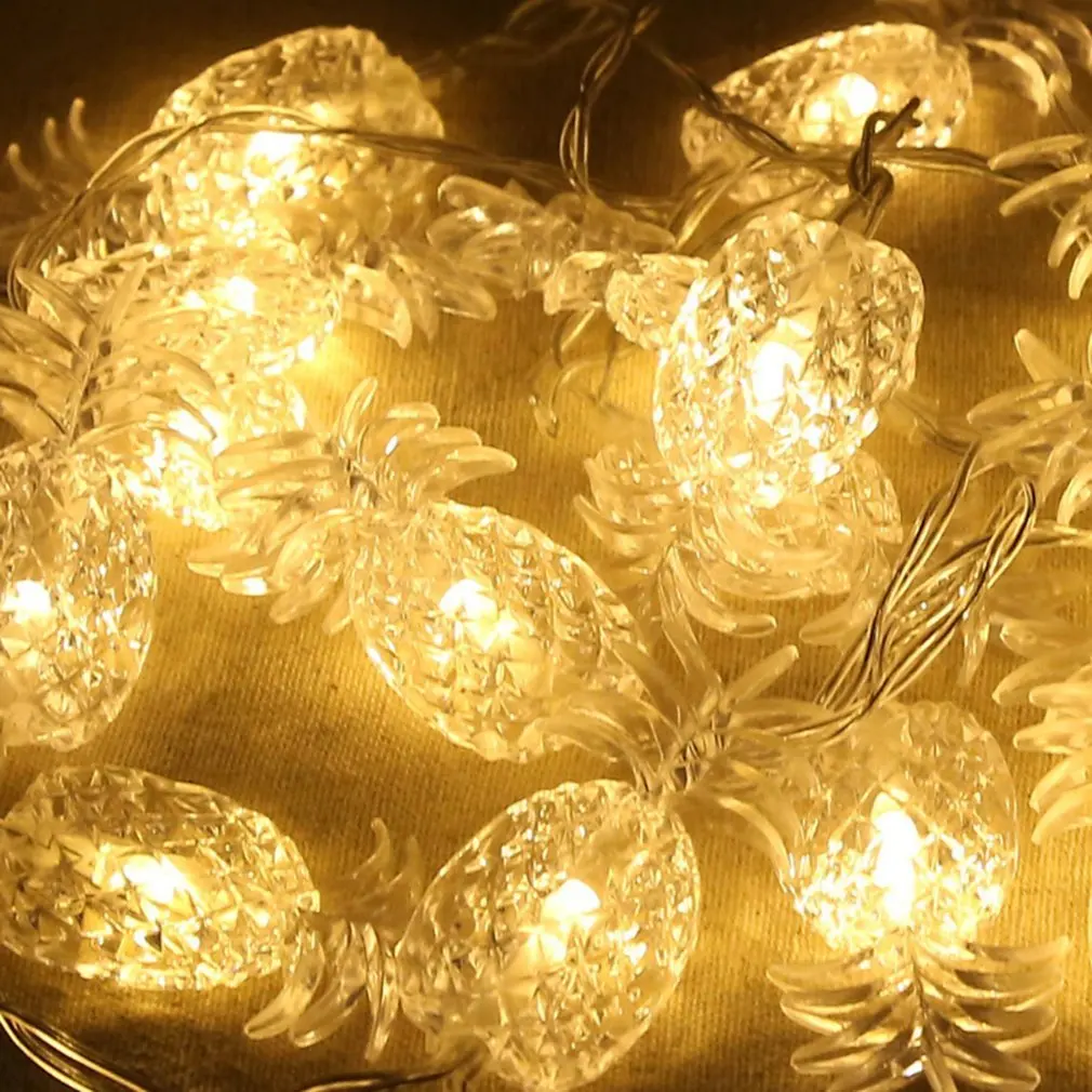 Fairy Lamp 20 LED White Round Ball Lights String Battery Powered Home Festival Christmas Decoration indoor | Освещение