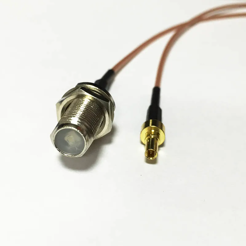 Новый переходник с гнездовым разъемом F CRC9 Штекерный соединитель RG178 оптовая