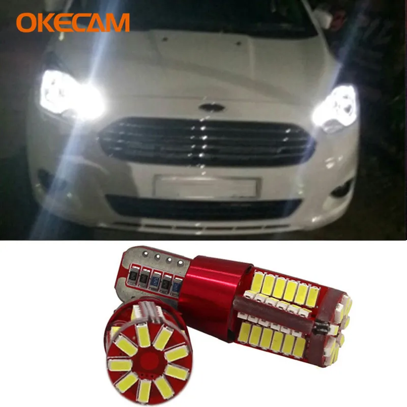 Canbus T10 Автомобильный светодиодный габаритный фонарь для Ford Focus 2 3 1 Fiesta Ranger Mondeo Mustang