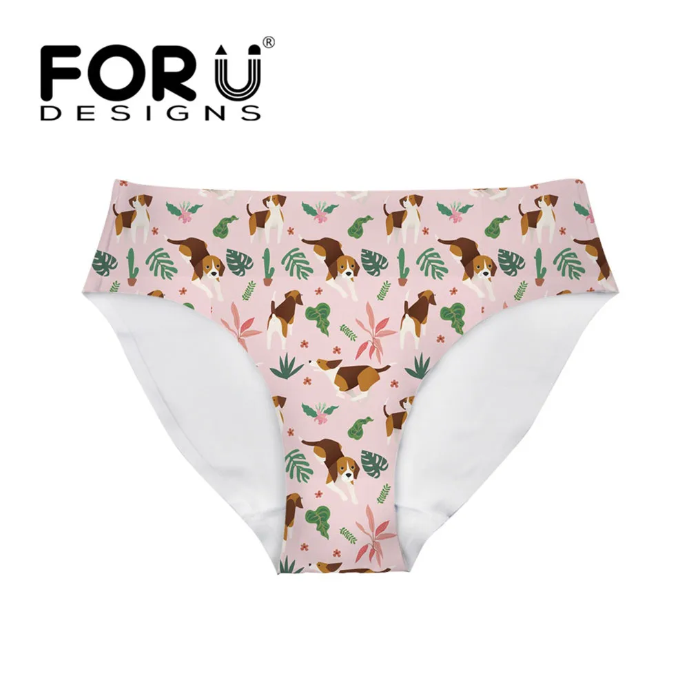 FORUDESIGNS стильные женские бесшовные трусики брендовые для женщин тропические