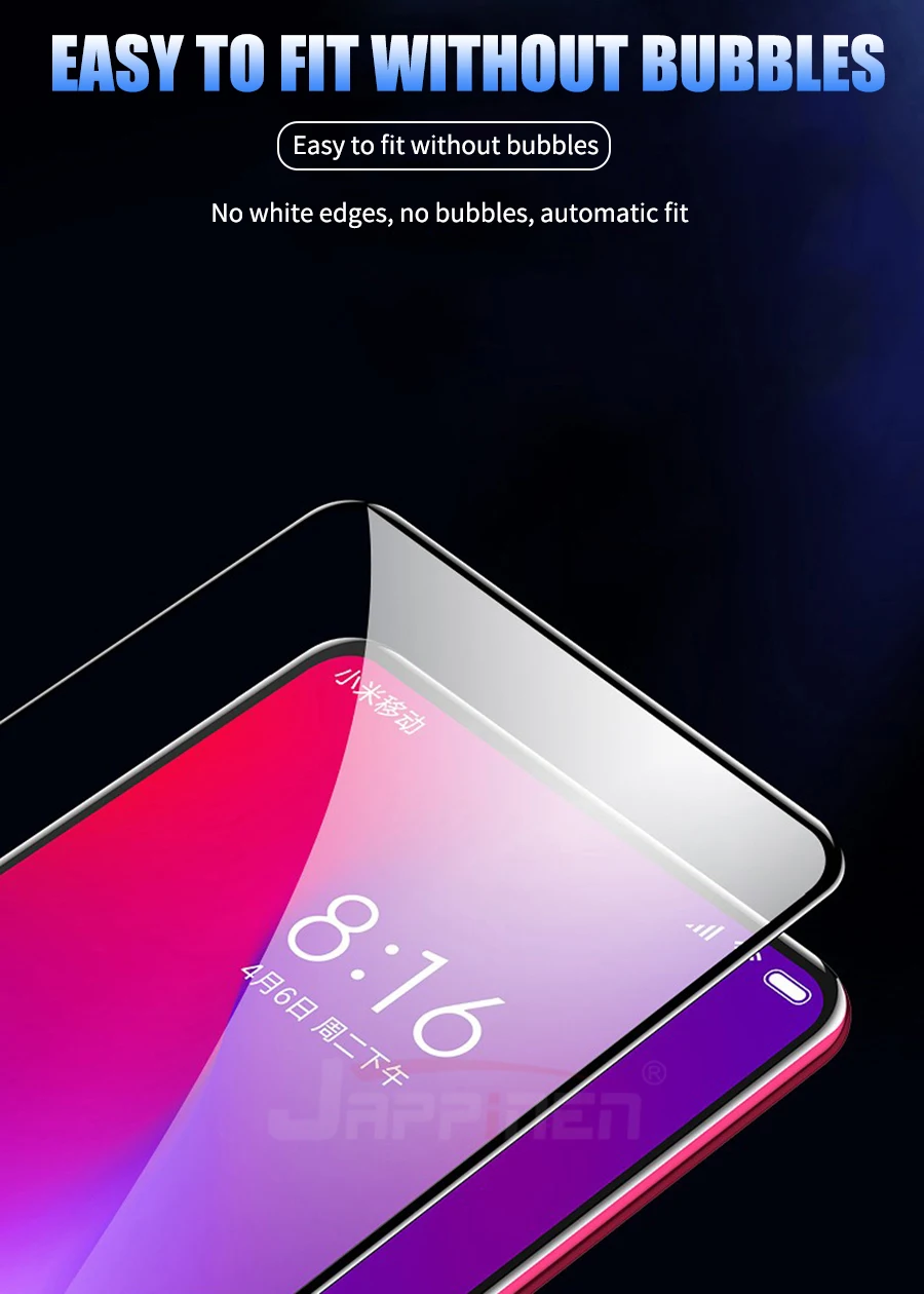 KEYSION полная клеевая пленка из закаленного стекла для Xiaomi mi 9T Pro mi 9 SE полное покрытие HD Защита экрана для красного mi K20 Note 7 Pro