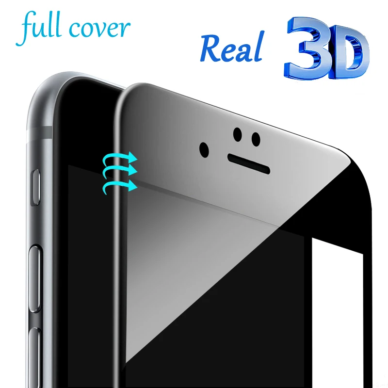1-3Pcs Best 3D Screen Protector 6D Full Cover 9H Tempered Glass for iPhone X XR XS 11 12 13 mini 14 Pro Max 6S 7 8 Plus SE 2020 images - 6