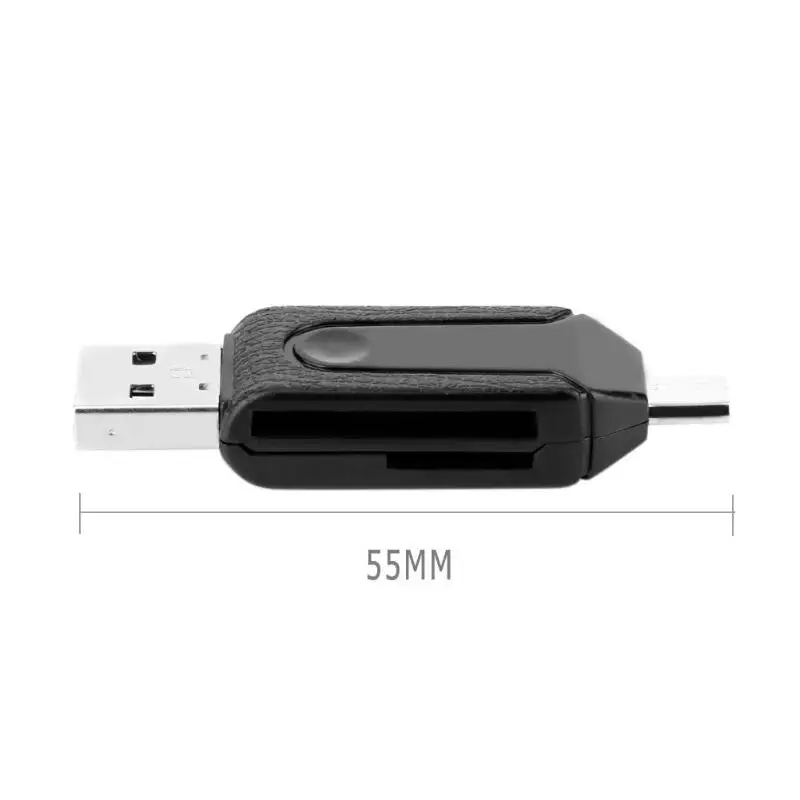 USB 2 0 Micro OTG Устройство для чтения карт памяти TF SD|Картридеры| |