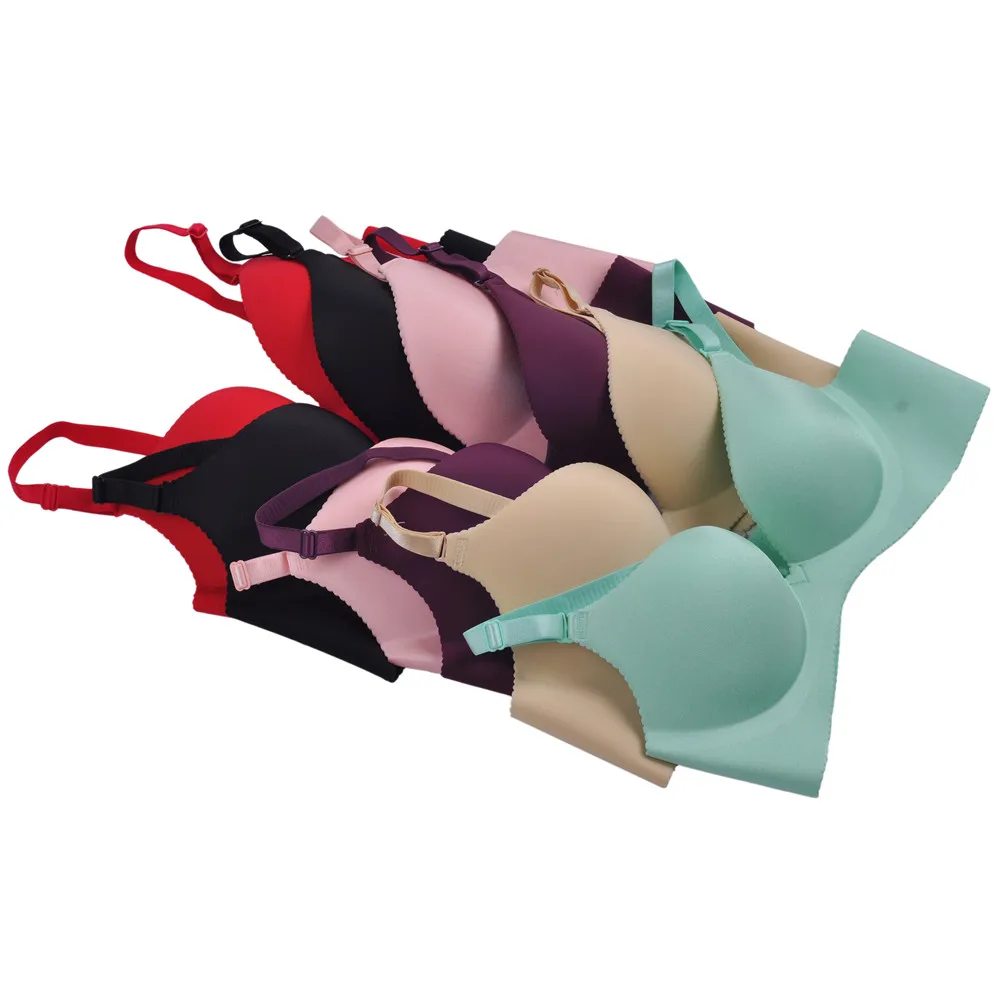 Женский Бесшовный Бюстгальтер BH регулируемый бесшовный бюстгальтер с эффектом