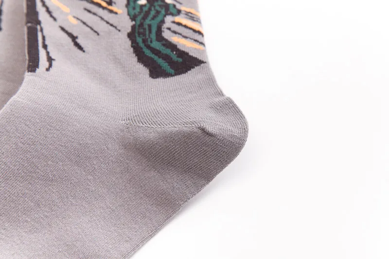 Ms. socks серия масляной живописи мужские носки пара хлопчатобумажных носков