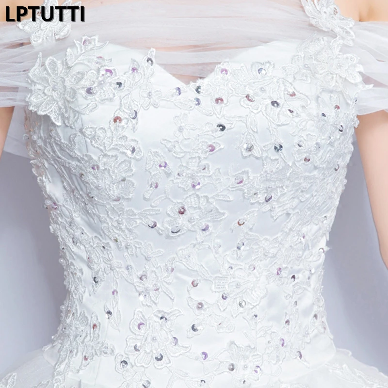 Платье свадебное длинное с кристаллами и кружевом в винтажном стиле | Свадьбы