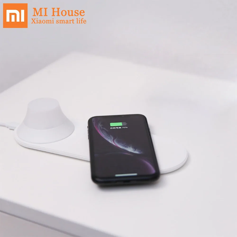 Оригинальный Xiaomi Mijia Yeelight Беспроводная Быстрая зарядка с магнитным притяжением