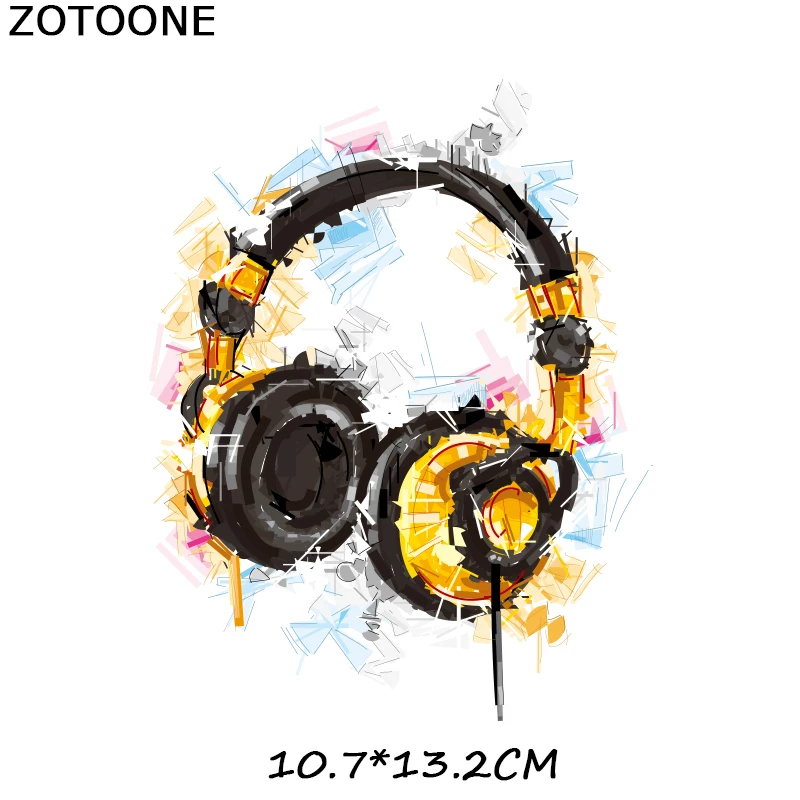 ZOTOONE мороженое нашивки череп животное Кошка наклейки Железный На переноске для