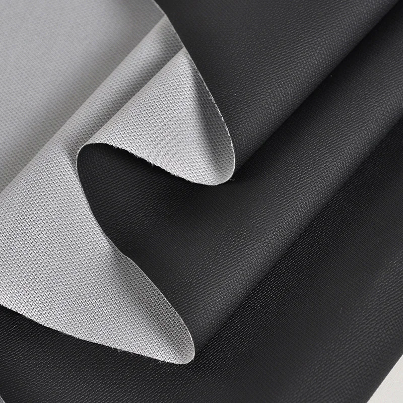22 Dark Black 100x138 см Синтетическая кожа льняной Patten PU кожа ткань DIY настенный тканевый фон диван для оформления дома швейный материал Однотонная искусственная искусственная кожа Ткань для шитья DIY Сумка Обувь Материал - Цвет: 22 Dark Black