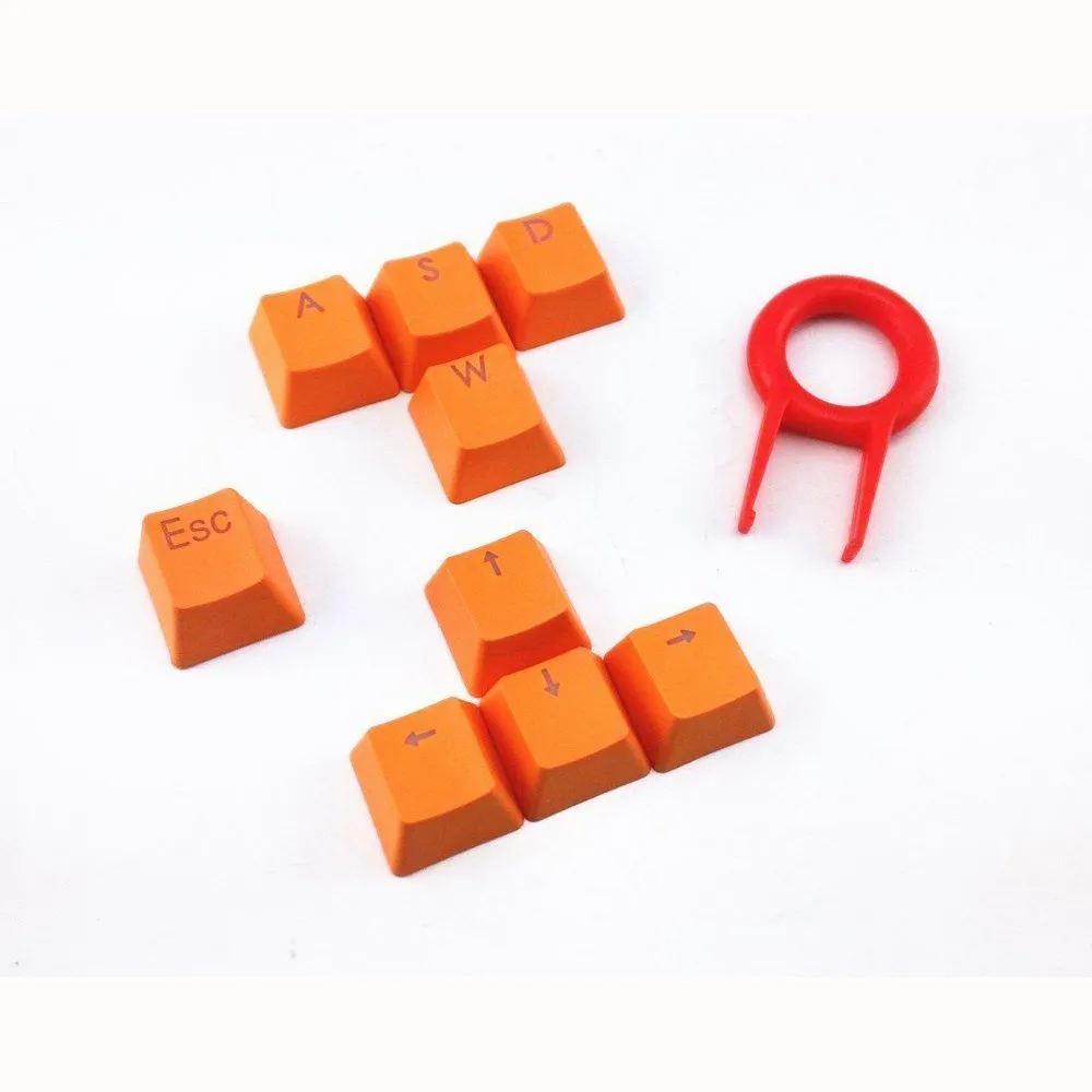 Колпачки для клавиш Cherry MX механическая клавиатура оранжевые 9 PBT