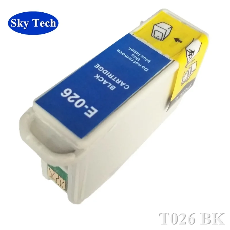 Качественный совместимый чернильный картридж для Epson T026 T027 принтера Stylus Photo 810 820