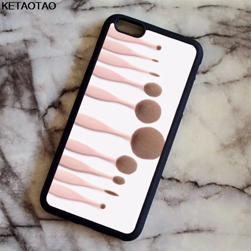 KETAOTAO горячий компактный макияж Набор Горячие тени для век чехлы телефонов iPhone 4S 5C