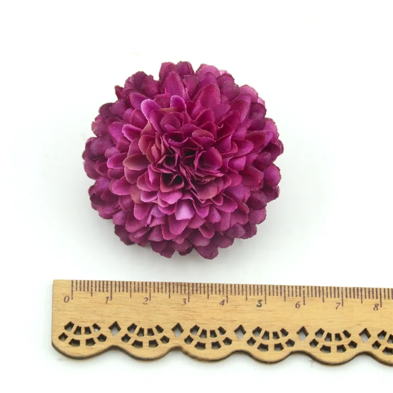 10 шт. искусственные цветочные гортензии 5 см|silk carnations|flower wreathflower head |