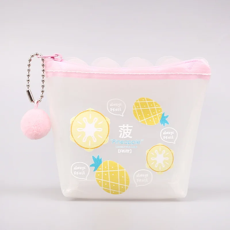 PVC new coin purse monederos ladies cute portable storage bag small bag student coin bag coin purse flamingo mini wallet LQ030 - Цвет: BL