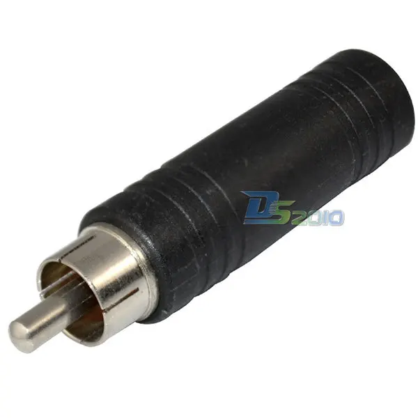 Высокое качество 1/4 6 35 мм гнездо Rca штекер стерео аудио разъем адаптера
