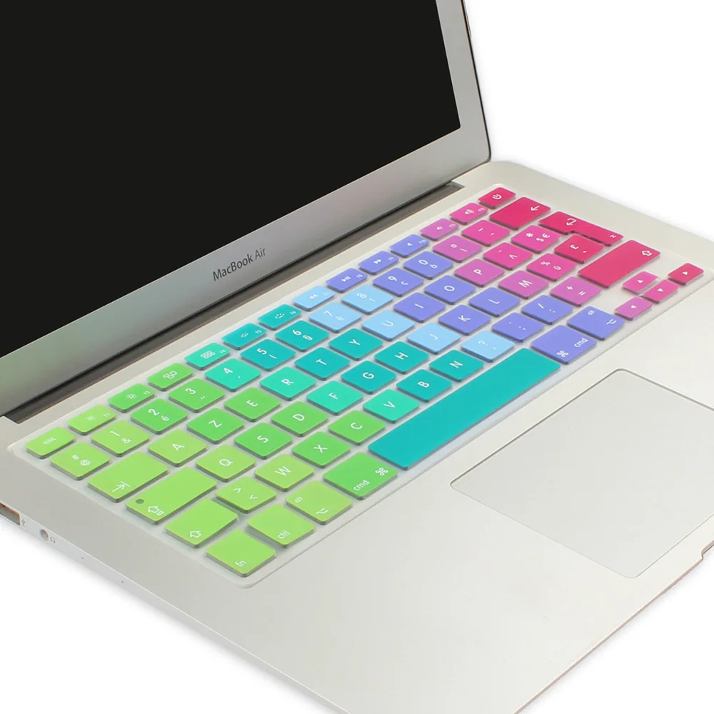 Batianda французская AZERTY клавиатура ЕС Великобритания раскладка силиконовая