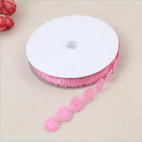 1 8 см * 20 ярдов DIY цветок ультразвуковая тисненая кружевная лента для одежды