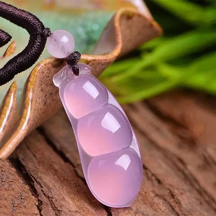 Цепочка с подвеской из натурального халцедона и агата|gift necklace|gift giftsgift jewelry |