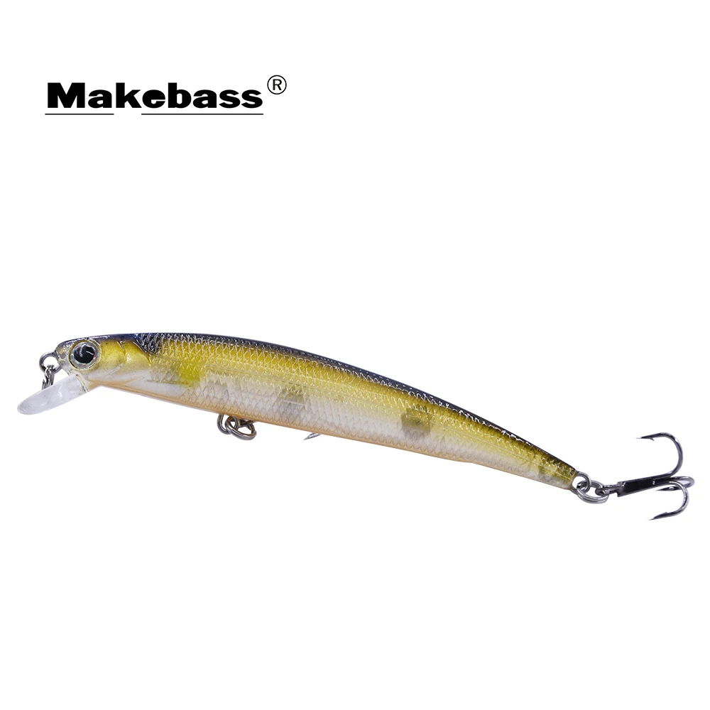 MAKEBASS блесна Джеркбейт подвесные приманки 3.5in/0 25 oz искусственные жесткие форель